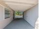 Covered carport area, providing protection from the elements at 4906 Cortez Dr, Orlando, FL 32808