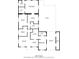 Detailed floor plan featuring living room, kitchen, bedrooms, bathrooms, patio and carport at 4906 Cortez Dr, Orlando, FL 32808