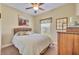 This bedroom offers a cozy place with natural light and classic decor at 789 Kangaroo Ct, Deltona, FL 32738