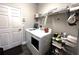 This laundry room features a modern washer and dryer at 10912 Smokey Ridge Ct, Clermont, FL 34711