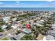 A coastal home with ocean views is situated in a sunny neighborhood near the beach at 134 Roberta Rd, Ormond Beach, FL 32176