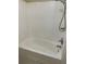 Bathroom tub and shower with silver fixtures at 1864 Caralee Blvd # 3, Orlando, FL 32822