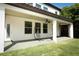 Back porch with a ceiling fan, and a view of the backyard at 2351 Kelbrook Ct, Oviedo, FL 32765