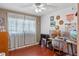 Bedroom featuring a well lit desk area and wood flooring at 2805 Bongart Rd, Winter Park, FL 32792