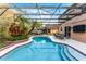 Enclosed pool offers the homeowner a private space to exercise or relax at 3121 Bellingham Dr, Orlando, FL 32825