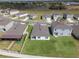 Aerial view of a home with a spacious backyard in a planned residential neighborhood at 447 Talisi Loop, St Cloud, FL 34771