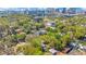 Beautiful aerial view showing residential homes and lush surroundings at 647 E Livingston St, Orlando, FL 32803