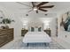 Serene main bedroom with ceiling fan and neutral decor at 801 Springview Dr, Orlando, FL 32803