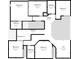 Floor plan of the second floor at 1028 Orange Cosmos Blvd, Davenport, FL 33837