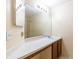 Bathroom features a vanity with sink, a large mirror, and neutral paint at 109 Reserve Cir # 201, Oviedo, FL 32765