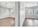 Bright bedroom offering hardwood floors, large windows, and great natural light at 13852 Maskawa Ave, Orlando, FL 32827