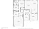 Detailed floor plan showcasing the layout of this home with bedrooms, bathrooms, kitchen and living areas at 2545 Azzurra Ln, Ocoee, FL 34761