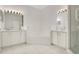 Bathroom has a vanity with sink, mirror, and combination shower and tub at 3038 Clubview Dr # Ge, Orlando, FL 32822