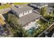 A backyard view features a private pool with lounge area and manicured landscaping for relaxation and outdoor enjoyment at 3322 Helen Ave, Orlando, FL 32804