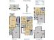 Detailed floor plan showcasing the layout of the home, including room dimensions and square footage at 7028 Rolling Leaf Rd, Groveland, FL 34736