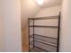 A compact storage area featuring metal shelving at 9620 Doris Ln, Orlando, FL 32829