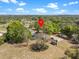 The location of the property and the screened-in pool can be seen from above at 16510 Quarter Horse Ct, Montverde, FL 34756