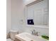 This bathroom includes a white vanity and medicine cabinet at 368 Sand Ridge Dr, Davenport, FL 33896