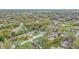 Community aerial view showcasing tree-lined streets, neighborhood amenities, and well-maintained homes at 5444 Lighthouse Rd, Orlando, FL 32808