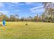 Open, grassy front yard with a well and pump provides ample space and a natural setting at 10115 E Highway 316, Fort Mc Coy, FL 32134