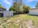 Spacious backyard featuring a shed and lots of open green space at 1155 Galahad Dr, Casselberry, FL 32707