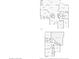 The first and second floor plan are provided in this schematic drawing at 1421 Arbitus Cir, Oviedo, FL 32765