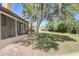 Expansive backyard featuring mature trees and lush landscaping at 1570 Farrindon Cir, Lake Mary, FL 32746