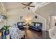 A bright and airy living room with hardwood floors, high ceilings, and ample seating at 1570 Farrindon Cir, Lake Mary, FL 32746
