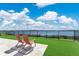 A relaxing view of the water from the backyard at 17300 Pesce Loop, Montverde, FL 34756