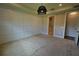 Neutral bedroom with decorative wall, modern light fixture, and carpet at 2313 Ivy Harvest Pl, Oviedo, FL 32765