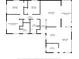 Detailed floor plan showing layout of the house, including the living room, Primary bedroom, and the kitchen at 2502 Falkner Rd, Orlando, FL 32810