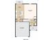 Layout of the main floor with kitchen, dining, great room, garage and porch at 386 Wayland Dr, Haines City, FL 33844