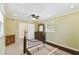 Minimalist bedroom with carpet flooring, natural light and neutral decor at 40600 Louise Rd, Umatilla, FL 32784