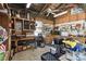 Workshop filled with a variety of tools and work benches for hobbies and home improvement at 40600 Louise Rd, Umatilla, FL 32784