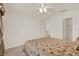 Bedroom features a cozy window with nice curtain at 4393 S Devon Ct, Kissimmee, FL 34746