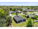 An aerial view of a home's backyard, surrounded by lush greenery and a residential neighborhood at 4761 Sw 142Nd Place Rd, Ocala, FL 34473