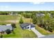 Charming single-Gathering home featuring a manicured lawn and attached two-car garage on a sunny day at 4761 Sw 142Nd Place Rd, Ocala, FL 34473