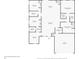 Layout showcasing bedrooms, bathrooms, kitchen, living room, laundry, and garage at 4761 Sw 142Nd Place Rd, Ocala, FL 34473