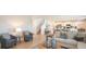 Inviting living room featuring stylish seating, modern decor, and seamless flow into the open-concept kitchen at 4940 Bluebell Ct, Lake Hamilton, FL 33851