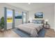 Cozy bedroom featuring coordinated decor, ample natural light, and modern furnishings at 531 Marion Oaks Blvd, Ocala, FL 34473