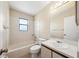 Clean bathroom featuring a combined tub and shower, a toilet, and vanity with sink at 605 Swallow Ct, Apopka, FL 32712