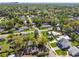Neighborhood aerial shot featuring well-maintained homes and tree-lined streets at 705 Baffie Ave, Winter Park, FL 32789