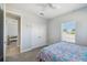 Bedroom with a double closet at 705 Baffie Ave, Winter Park, FL 32789