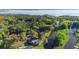 Aerial view of several waterfront homes along canal at 1475 Kettledrum Trl, Deltona, FL 32725