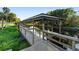Private boat dock on the water, ideal for boating and enjoying waterfront living at 1475 Kettledrum Trl, Deltona, FL 32725