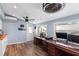 Home office featuring natural light, wood floors, and work space at 1475 Kettledrum Trl, Deltona, FL 32725