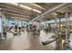 Bright gym with high ceilings and lots of modern weight-lifting and cardio equipment, plus wall-mounted TVs at 150 E Robinson St # 1007, Orlando, FL 32801