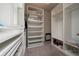 Well-organized closet with plenty of shelving and storage space for clothes and accessories at 3018 Jardin St, Kissimmee, FL 34741