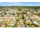 An aerial view showing the property nestled within a quiet residential neighborhood at 3141 Wainwright St, Deltona, FL 32738