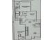 Floor plan shows living, dining, kitchen, bedrooms, bathrooms, and walk-in closets at 3291 Westchester Square Blvd # 203, Orlando, FL 32835